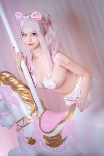 [Cosplay] Mizhi Mao Qiu 蜜汁猫裘 – Candy Holiday 糖果假期