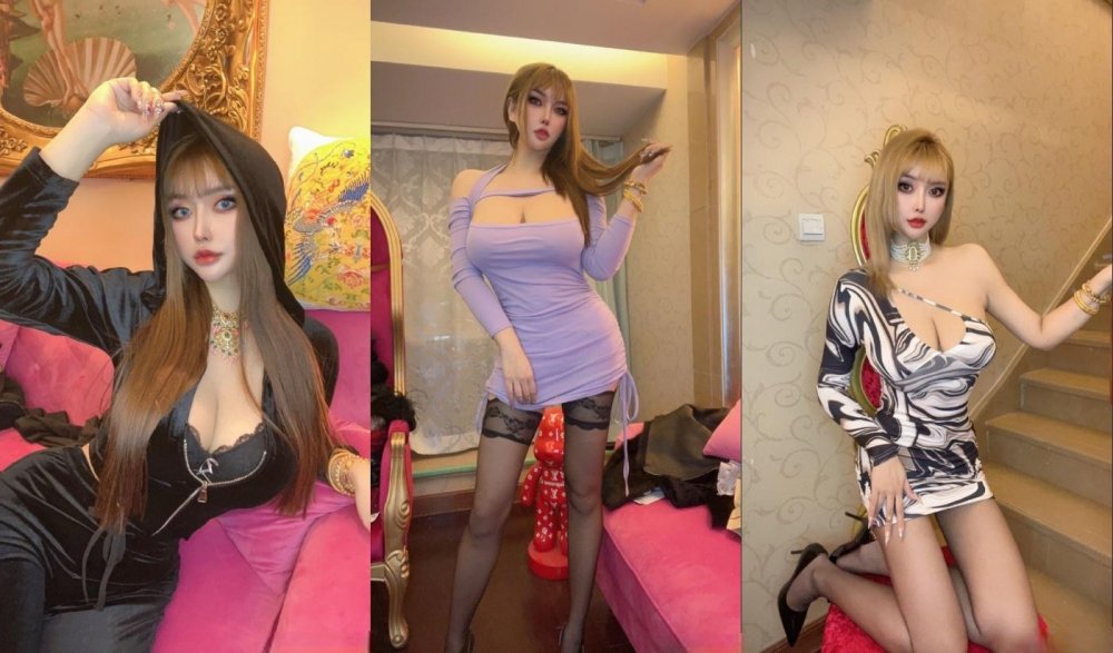 抖音巨乳網紅趙伊彤❤️穿著情趣內衣和粉絲 啪啪後入女上高清福利