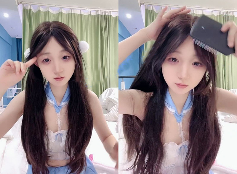 顏值有點逆天的洛麗塔超美 乖乖女蘿莉，旁邊躺著一個大哥，給哥口一個！ 18歲的極品白嫩蘿莉，說話聲音還嗲聲嗲氣的[MP4/890MB]