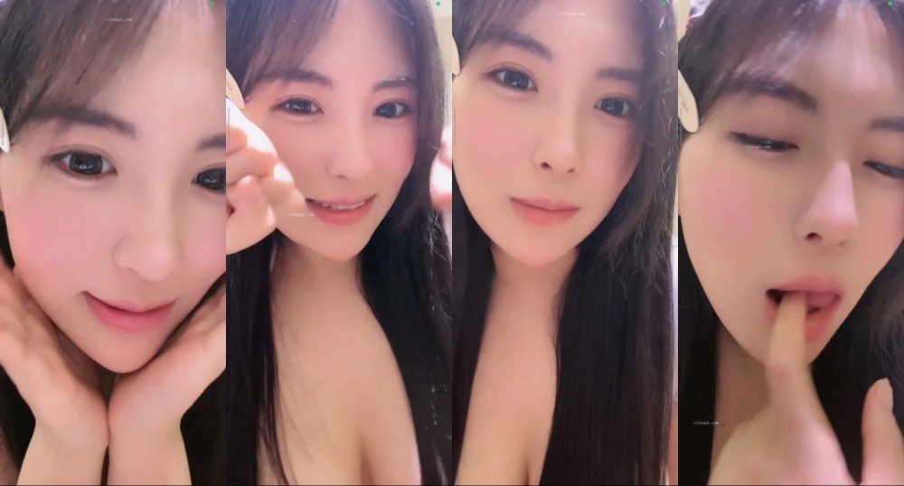 極品炮彈巨乳妹妹，紫色絲襪護士服自摸，顏值高表情騷