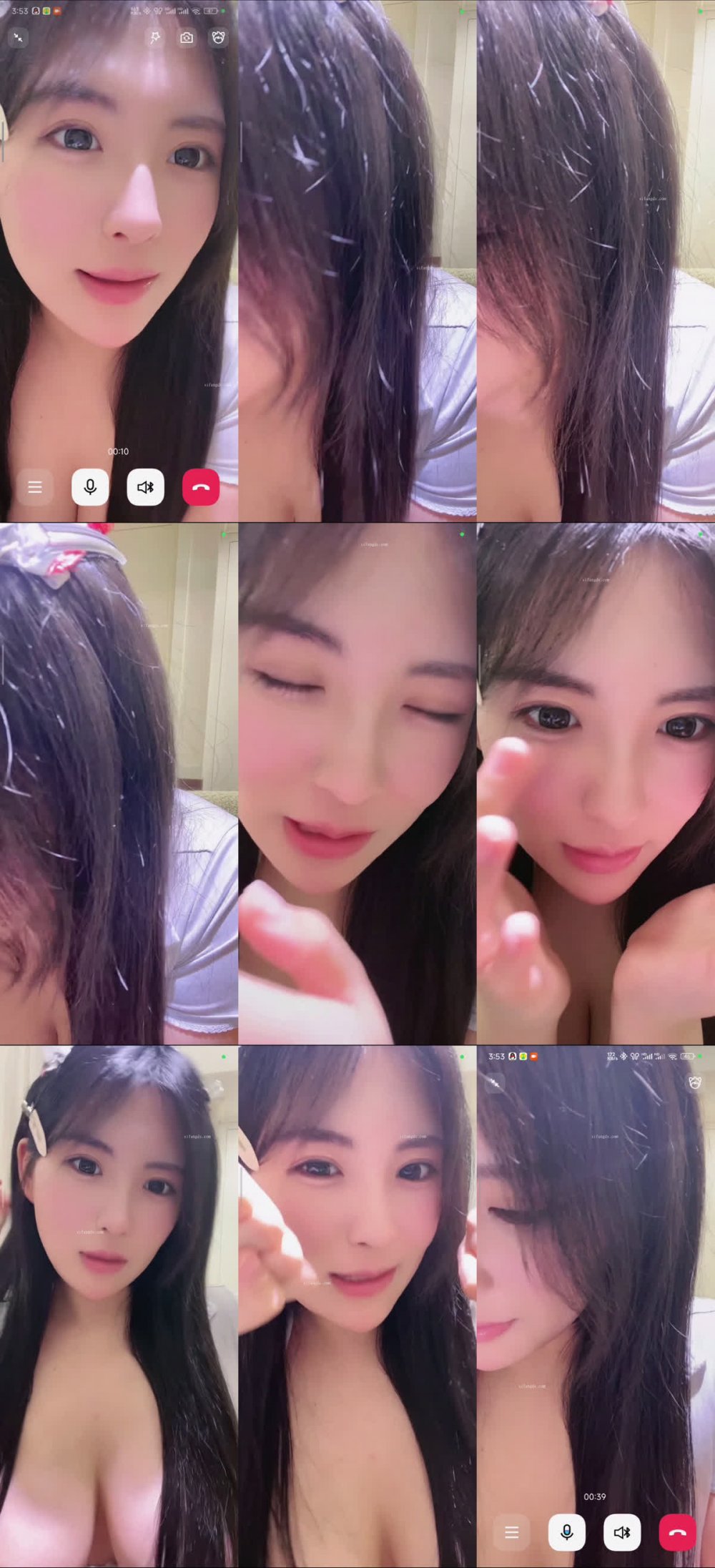 ⚫️ 新品福利，多人求購，店鋪極品炮彈巨乳妹妹高品質一對一，紫色絲襪護士服自摸