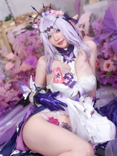 [Cosplay] Machi馬吉 – 崩铁 遐蝶 [34P-113MB]
