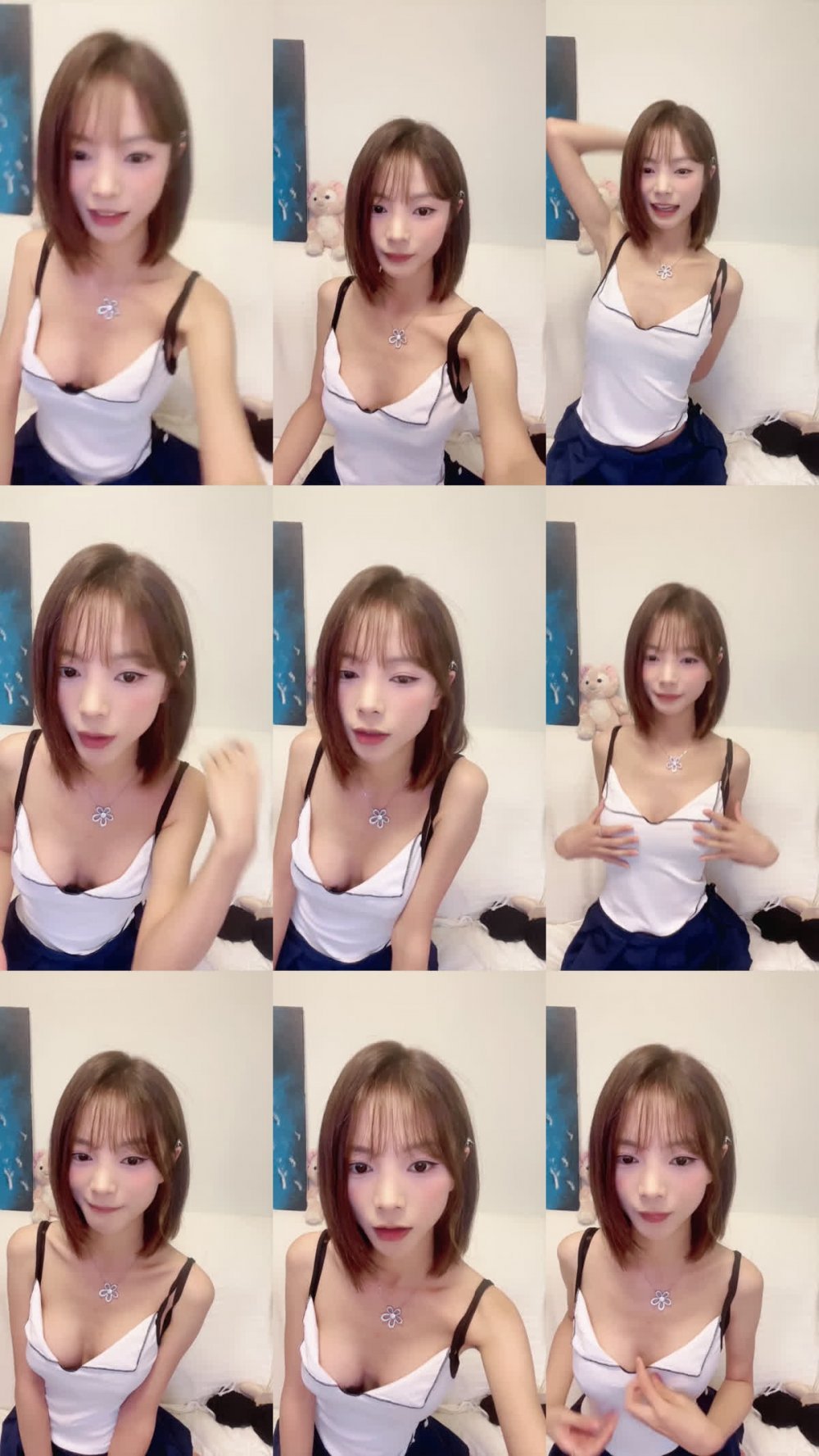 2025年10月最新，新人，小模特業餘兼職，【彩色的小熊寶寶】，細腰大奶，剛剃毛不久