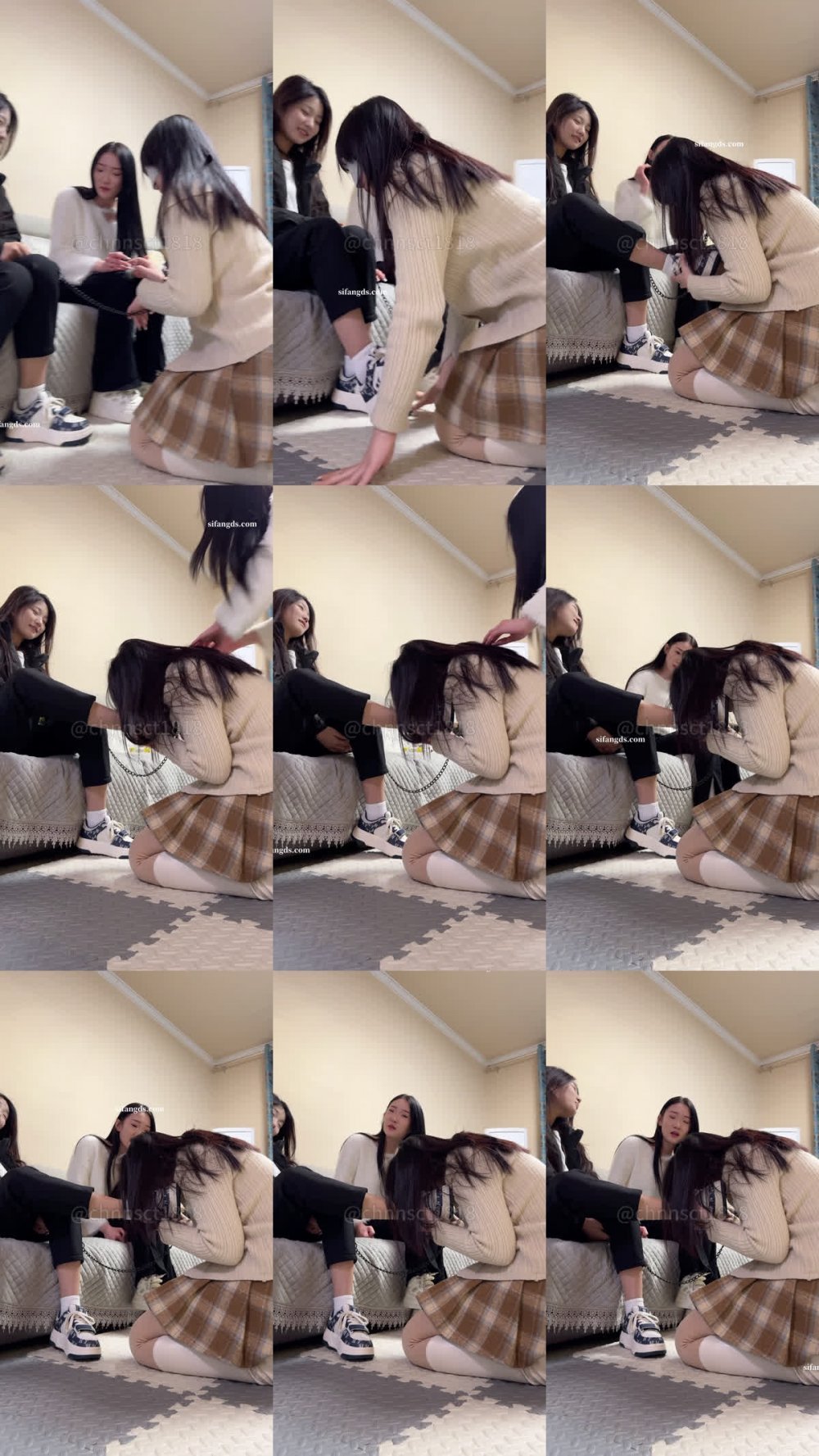 2025年10月最新，【重磅】VIP精選，【與精神小妹的那些年】，足交踩臉調教