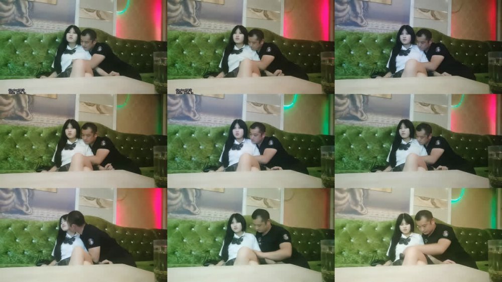 【AI增強】20210703_[原版]歌廳探花陳先生_第二場JK裝圓圓臉小妹子，超近距離偷拍啪啪