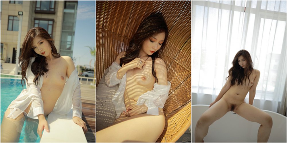 極品超美網紅國模禦姐-愛琳❤️大尺度私拍拍完就被攝影師操了高清無浮浮浮水印版