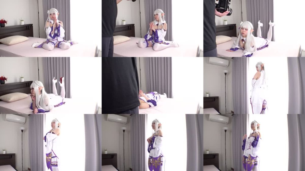 +++ [FHD] COSX-093 【神乳Hカップ】【ヤリマン】【おじOK】むちむち可愛い爆乳ちょろ系レイヤーと中出しSEX！