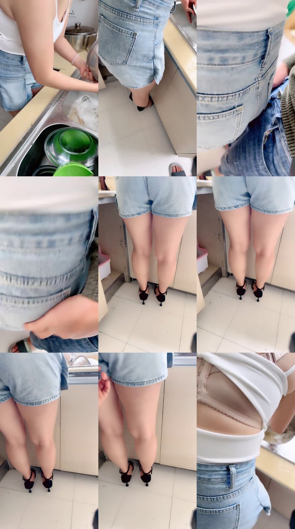 【劇情演繹】小嫂子廚房做菜❤️完全忍不住半推半就掏出雞巴一頓無套狂操！ [MP4/700MB]