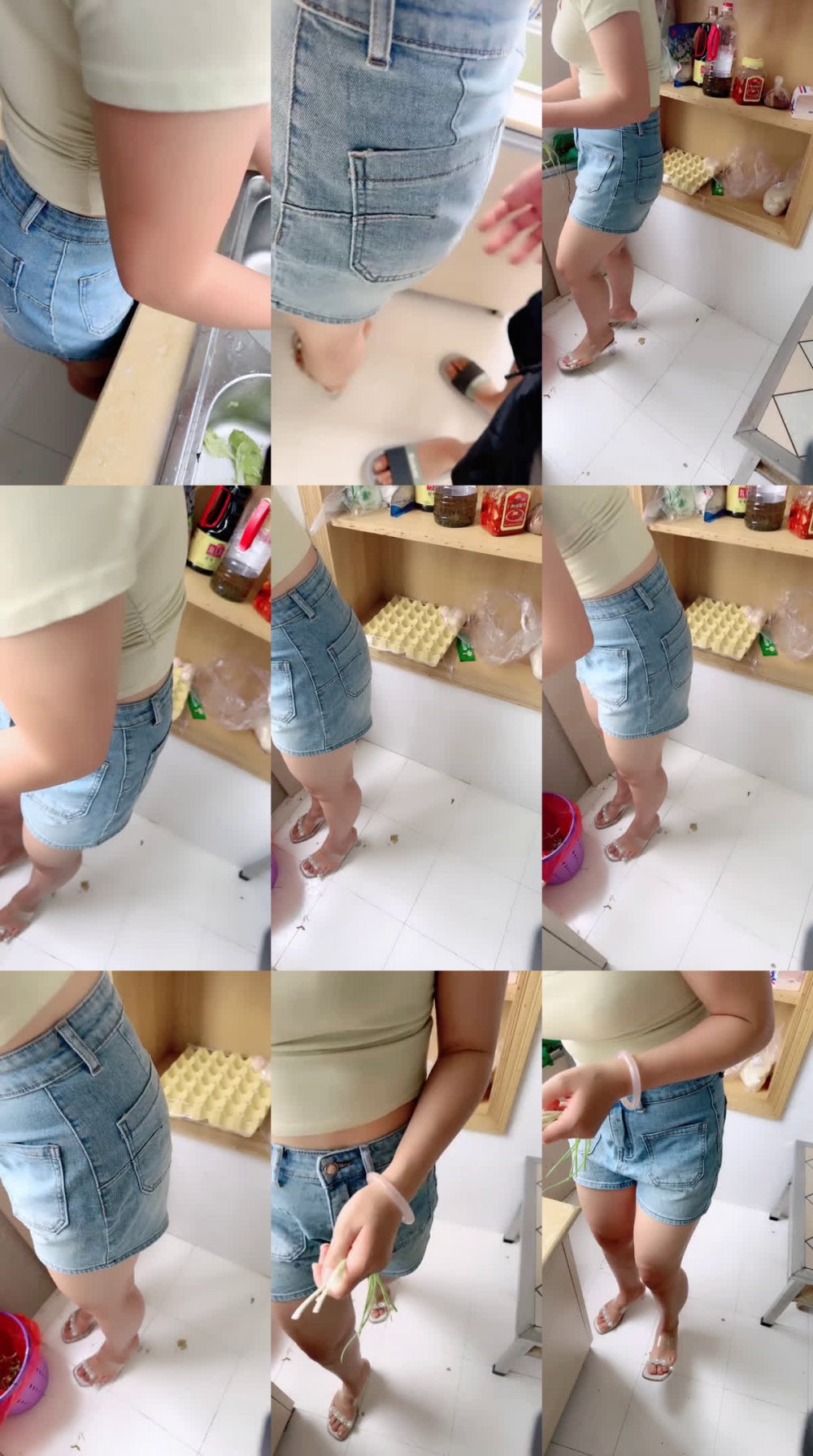 【劇情演繹】家中見小嫂子騷氣十足❤️忍不住強上，脫掉褲子掏出雞巴插入騷穴，狂操幾下就老實了！ [MP4/882MB]