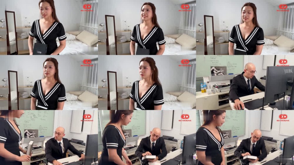 Ed Mosaic EDEA-0826❤️獸醫系琪琪終於畢業了一定要跟教授們各自來一發再群P