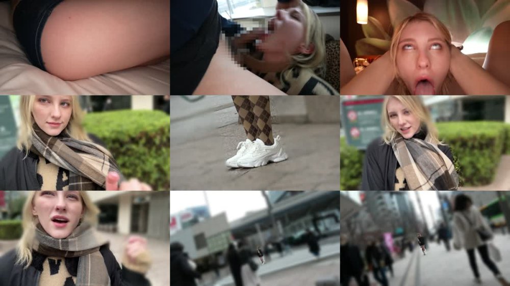 +++ [FHD] FJIN-103 外人ガチャ追いかけ回しレ〇プ 日本観光している白人美女を眠剤拉致 抵抗したら喉奥イラマと巨根鬼ピスでわからせ 予想以上にドM堕ちして追姦懇願 メロディー・雛・マークス