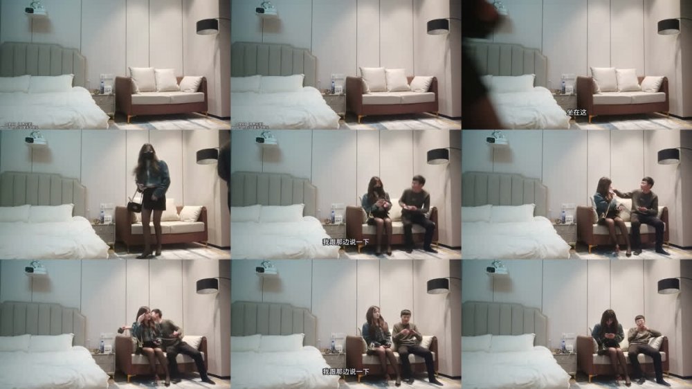 【AI增強】2022-04-08哥只是個傳說極品高端黑絲妹，紅底高跟更是配