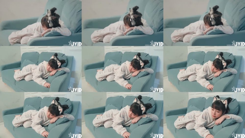 【AI增強 】2023.04.13Tiny化身成一隻小貓咪與日本現役AV男優共演胎尼Tiny