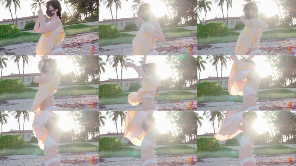 【AI增強】玩偶姐姐-在海邊更衣室做愛吧~超小聲摳逼自慰~後入插穴