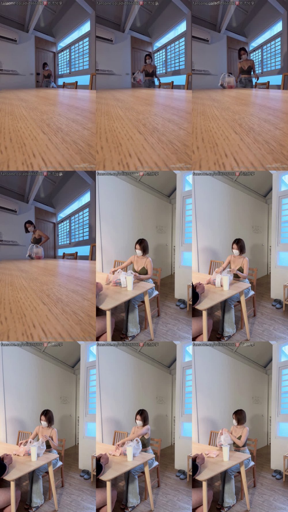 【AI增強】Fansone想吃外賣還是想吃我Zhen禎（adid866882）4K60幀增強版