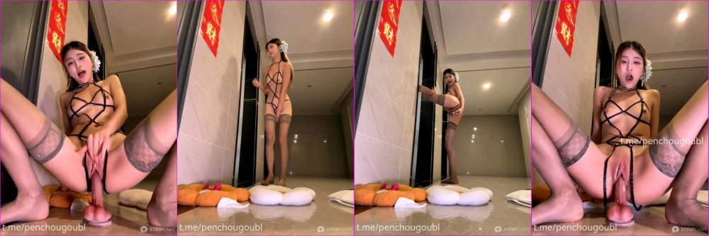 絲襪女神【小野貓、kiki】逼臉同框 樓道內雙洞同時抽插自慰 高潮痙攣噴水 擼點極高