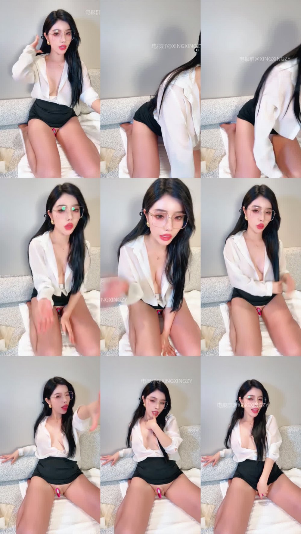 ✨ 現實版妲己【白熙】9月福利視頻 魔鬼身材油亮絲襪絕美白虎銷魂口舌自慰爆插狂噴 11(5V)