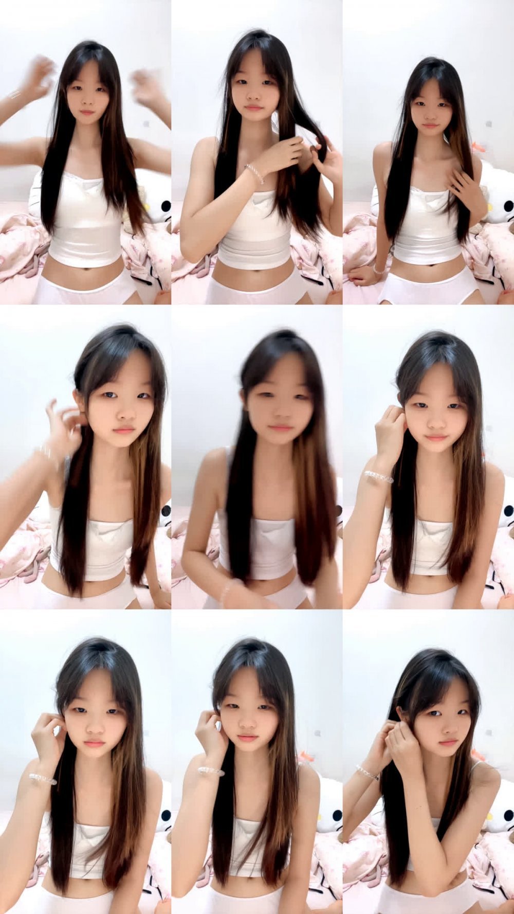 00后小美女看著很純沒想到還是個無毛白虎逼,全程露臉洗澡誘惑,躺床上給狼友展示