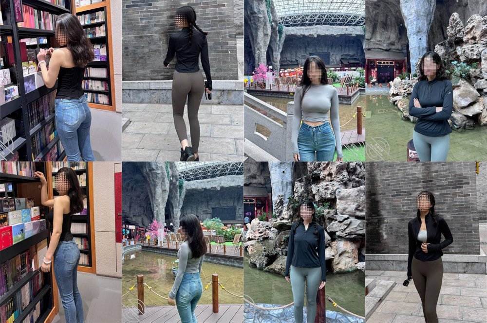 【39歲大屁股媽媽-30歲堂姐】和堂姐旅遊拍很多美照！ 黑絲美腿 緊身牛仔褲-瑜伽褲封神了，首次爆菊[MP4/350MB]