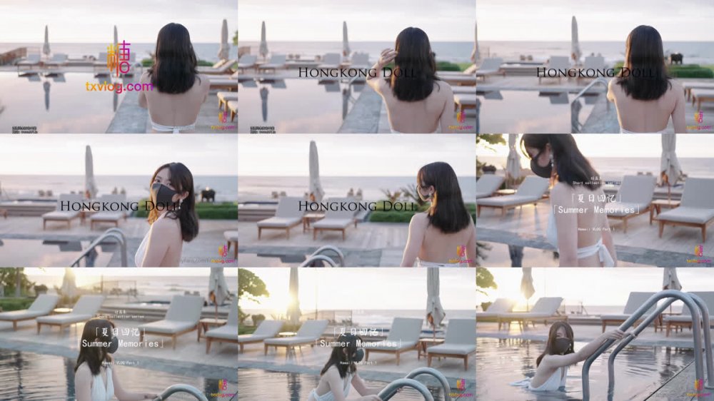 【AI增強】糖心VlogUP【HongKongdoll玩偶姐姐】夏回憶