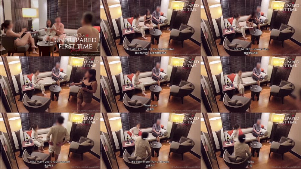 2025年10月最新，換妻大神，【愛玩夫妻@KLcouple6699】，第一集，她以為只是喝茶