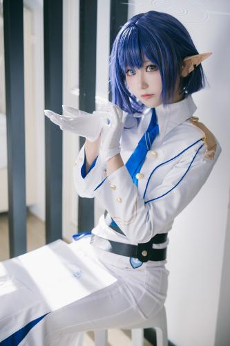 [Cosplay] lunananya 蔚蓝档案 扇喜葵 [24P-201MB]