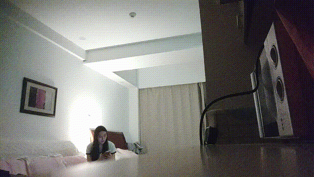 無名男原創偷拍 約操天津安徽巨乳灰絲襪美女戀人，極品身材美女零距離感受穿絲襪過程