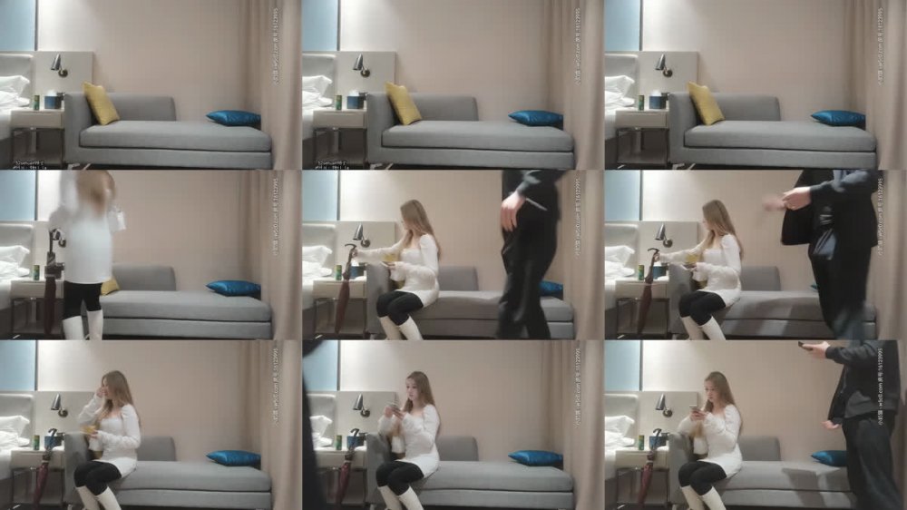 【AI增強】20201030_[原版]小陳頭星選_深夜啪啪高顏值週邊美女，沙發親親摸摸調情