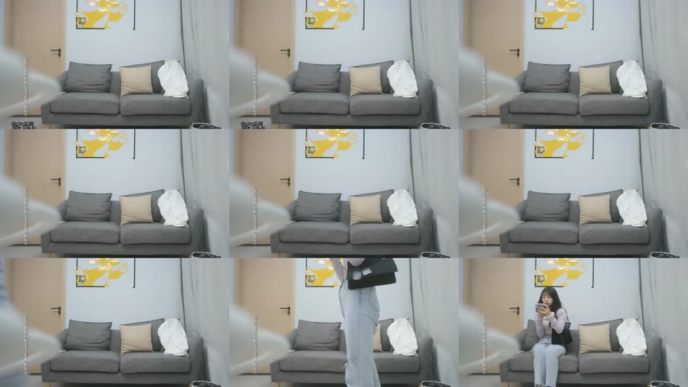 【AI增強】20201104_[原版]小陳頭星選_雙飛場約來兩極品兼職小妹，牛仔褲大長腿脫光光一起跪地舔屌