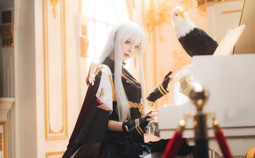 [Cosplay] Akira 阿昭 – Azur Lane Enterprise Hero’s Formal Attire 碧蓝航线 企业换装 英雄的礼服
