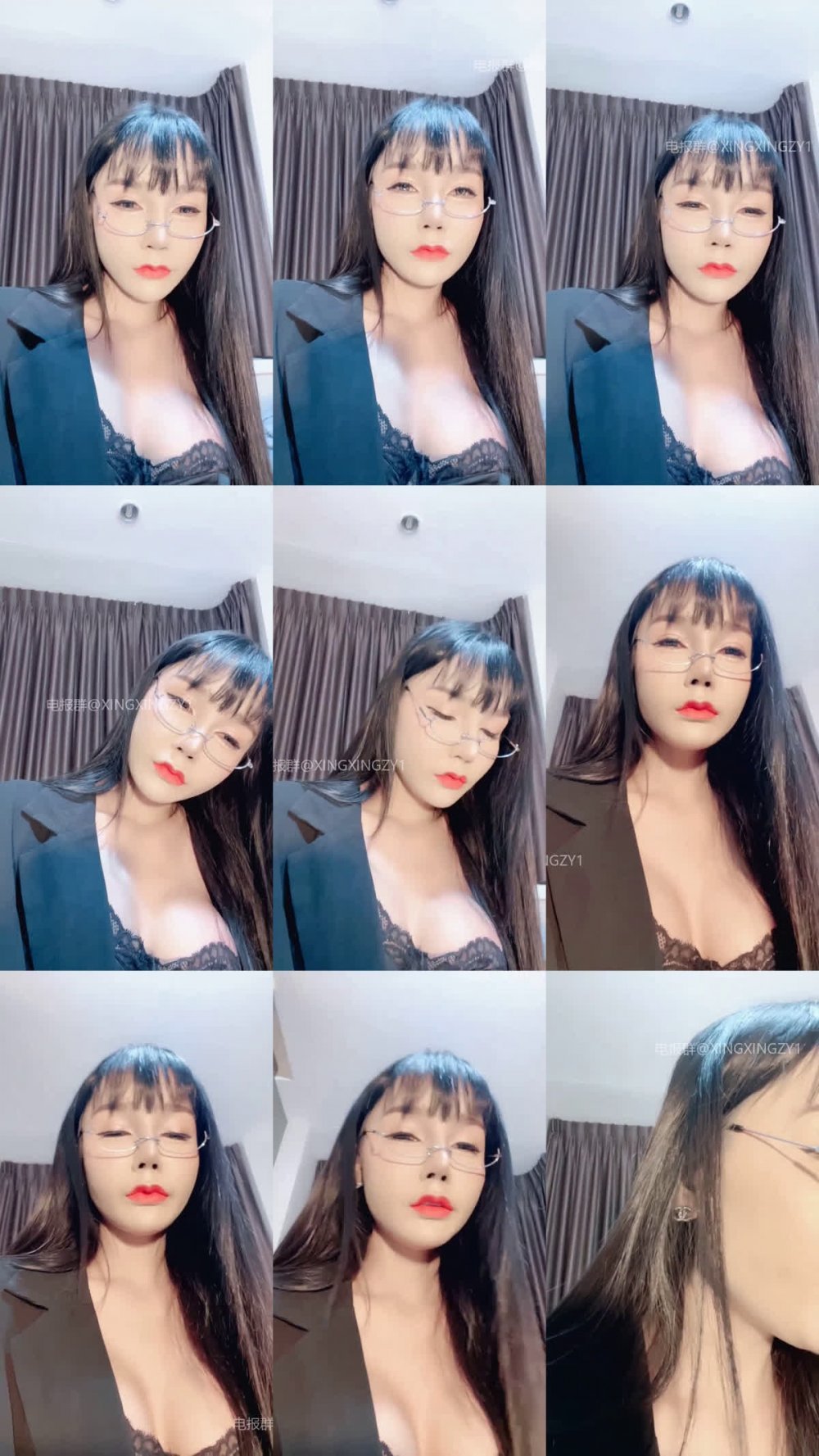 ✨ 禦姐女神【天府女神】黑絲高跟長腿眼鏡 皮鞭調教舌吻足交大力猛操 1（4V）