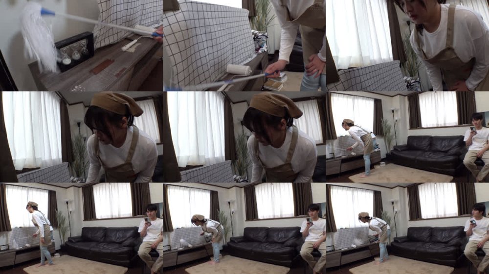 +++ [FHD] DVRT-065 推定98cm以上！家事代行でやって来たパートの奥さんのはみパンデカ尻にムラムラ！ガマンできずにデカチン即ズボでNTR中出し！！