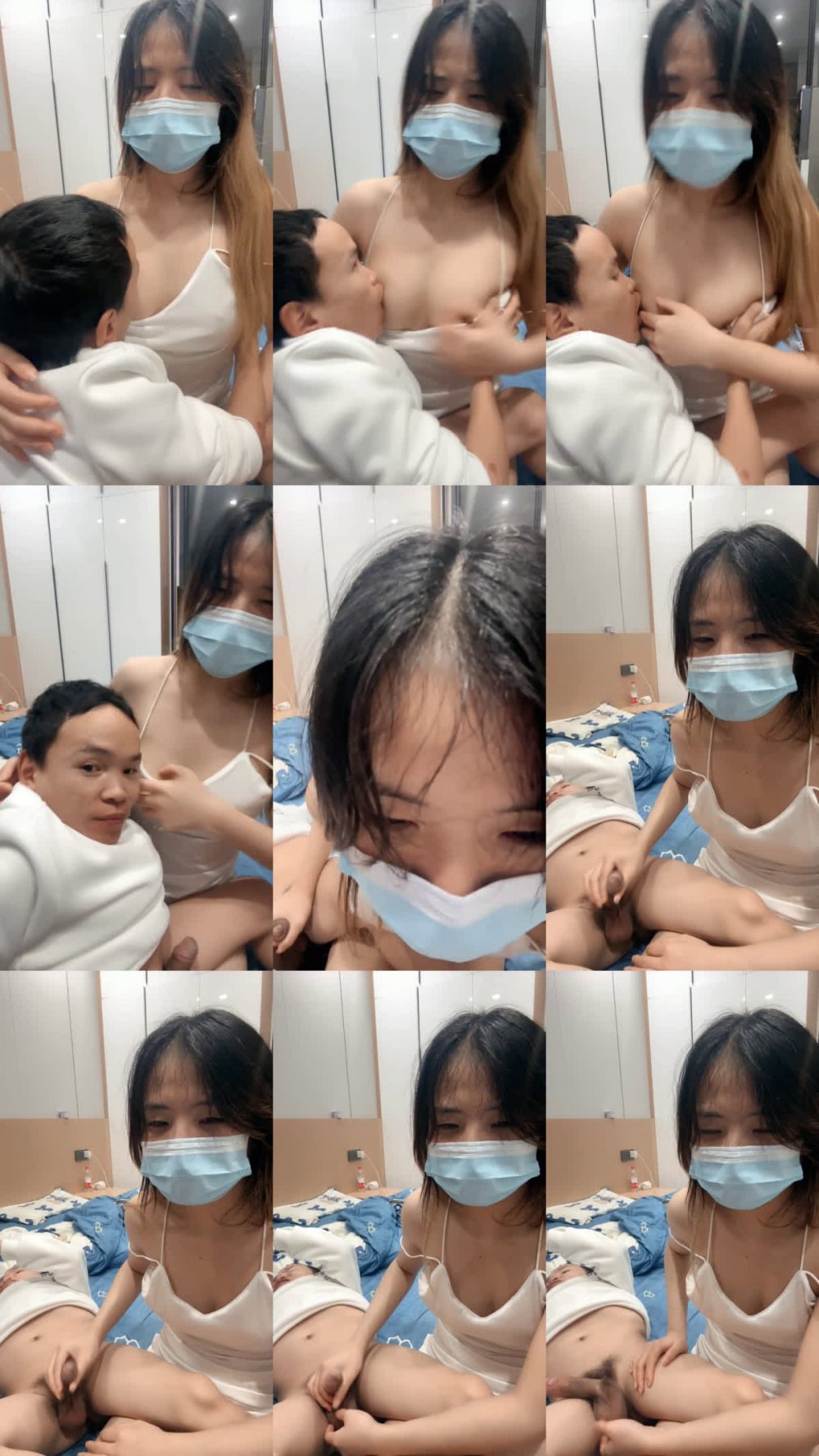 武大郎爆草潘金蓮，抱在懷裡吃奶子，口交大雞巴騷女主動上位無套抽插，讓大郎壓