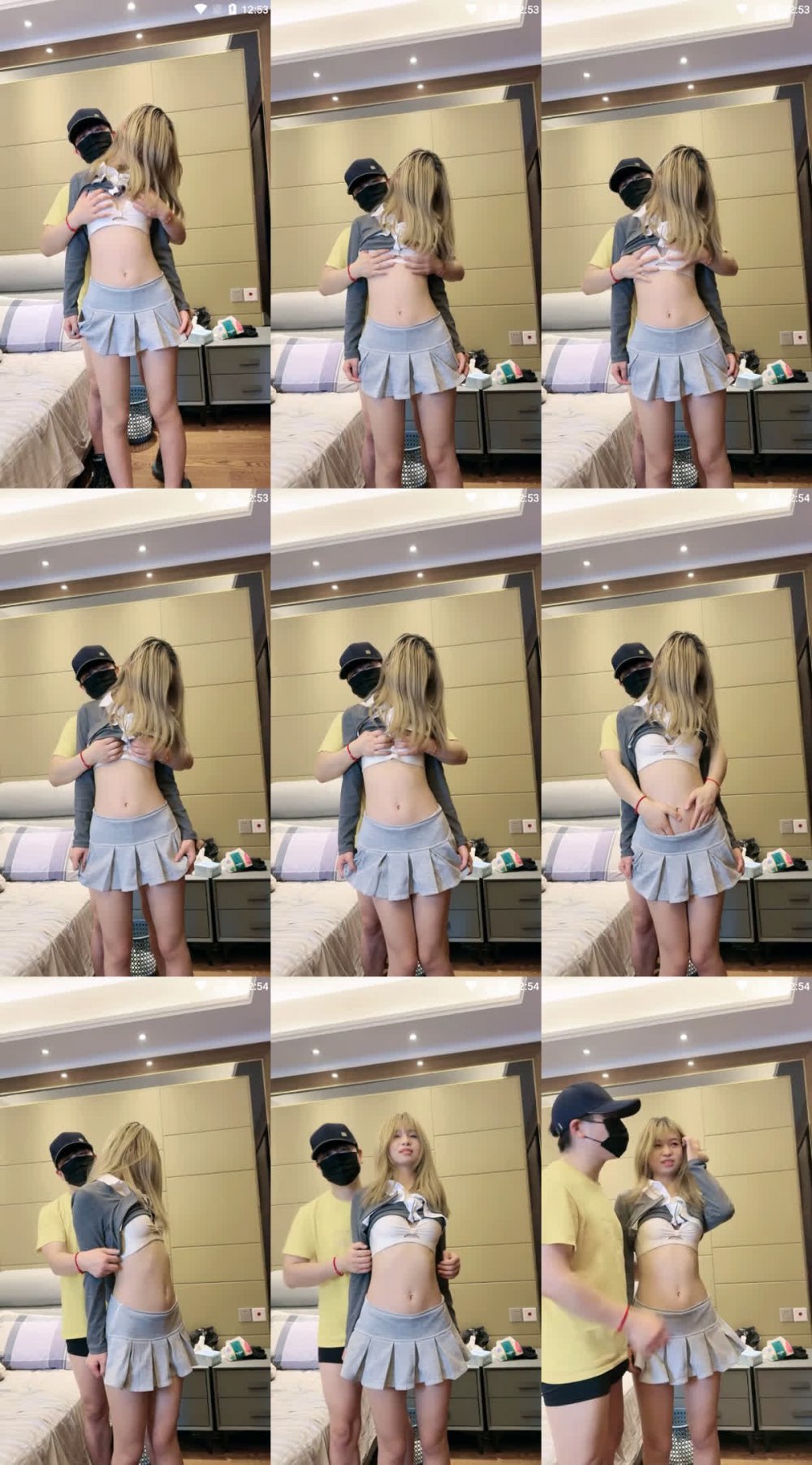 兩個學生妹被帶到酒店給上了【小懶和小暖】清純學妹還不怎麼會 指揮得當也會學幹的嗷嗷叫