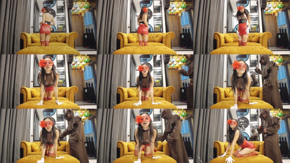 青春美眉 身材嬌小白虎粉穴 狂吃雞雞在沙發被大洋吊先插小穴再爆嫩菊[MP4/889MB]