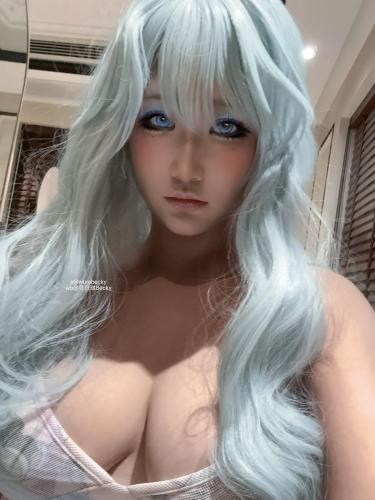 [Cosplay] 贝贝琪Becky 蓝白条纹 [27P5V-162MB]