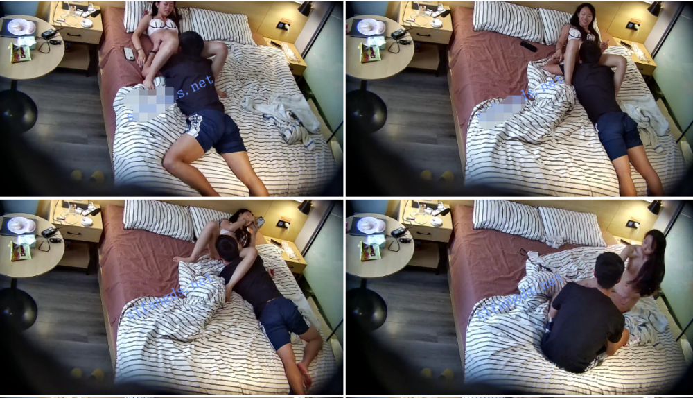 10-31民宿酒店偷拍體育生小夥一周沒和女友操逼上來就開始舔穴熱身