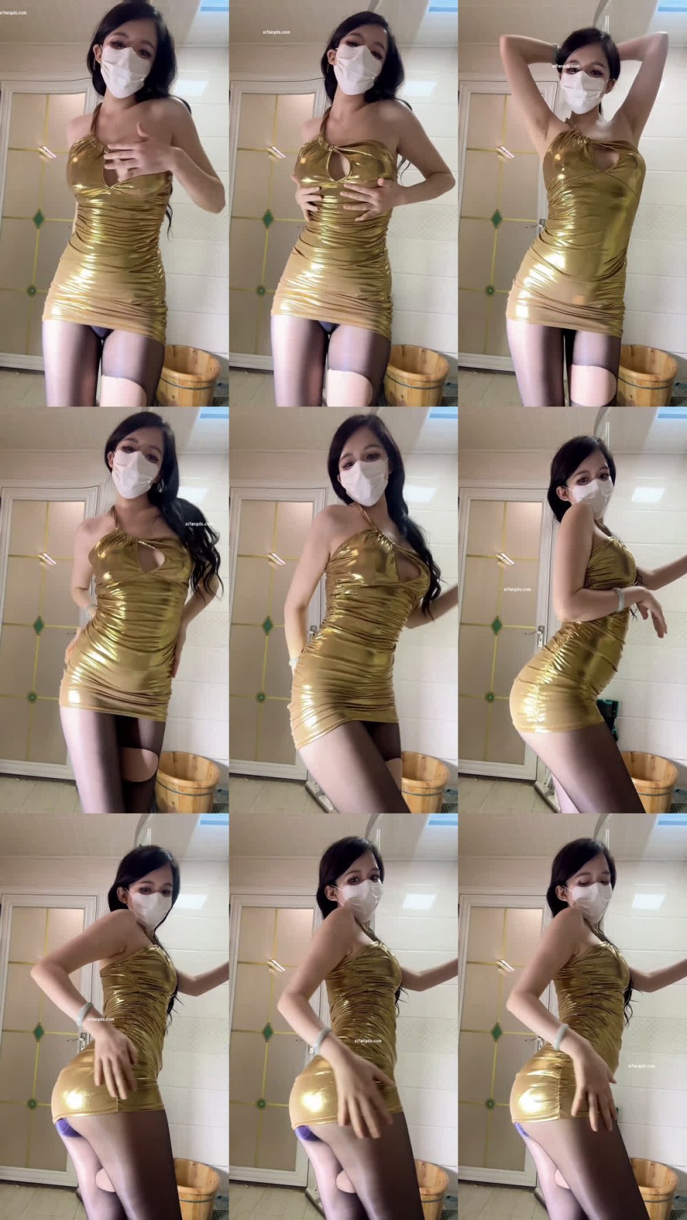 ⚫️ 最新抖音洩密！ 頂級身材美少女【電臀奶油米】重金定製，大尺度扣逼自慰抖臀