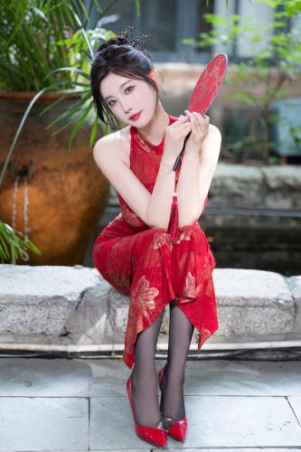 [XR] 杨晨晨 – 红色旗袍