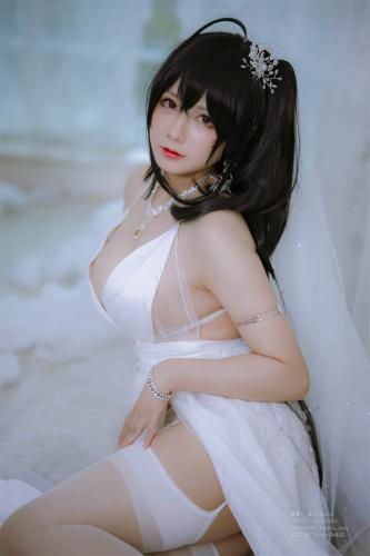 [Cosplay] Nyako喵子 大凤纯白婚纱 [65P-235M]