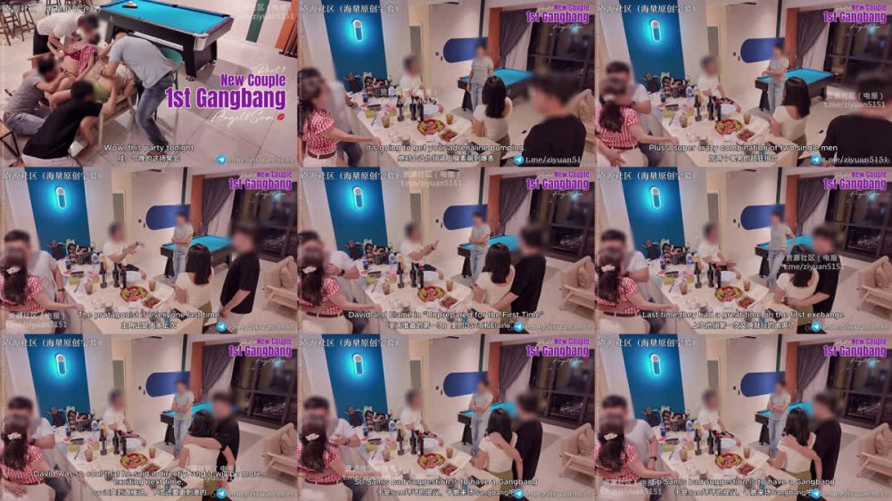 ✨11月最新推特元老級別網紅換妻界頂流大神「愛玩夫妻」《新夫妻的第一次淫亂群交》