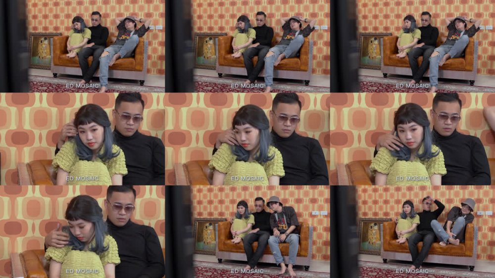 【AI增強】EdMosaic美乳女大生克洛伊3P無碼性愛影片44分鐘