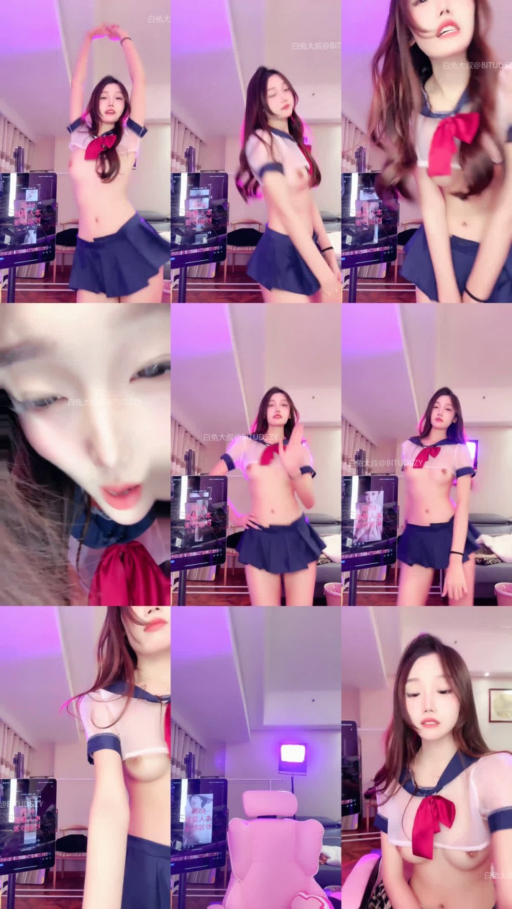 ⚠️ 神級女神【董小姐】高端女神！ 模特身材~裸舞~道具自慰~白漿直流！ 06(5V)