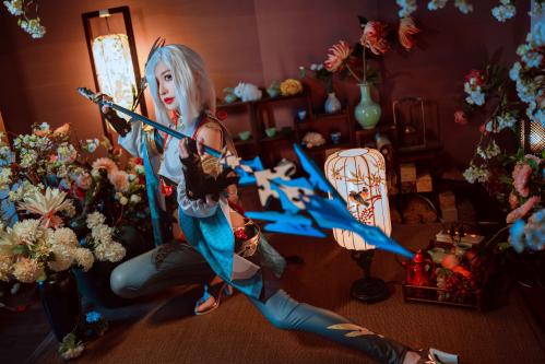 [Cosplay] 源纱希喵喵喵 申鹤[15P-301.2M]