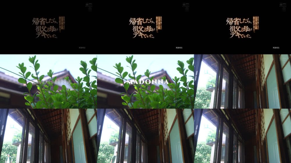 +++ [FHD] ROE-431 帰省したら、祖父と母がデキていた。あの日、見てしまった出来事が僕を生涯≪熟女好き≫に変えた―。 椿紗枝