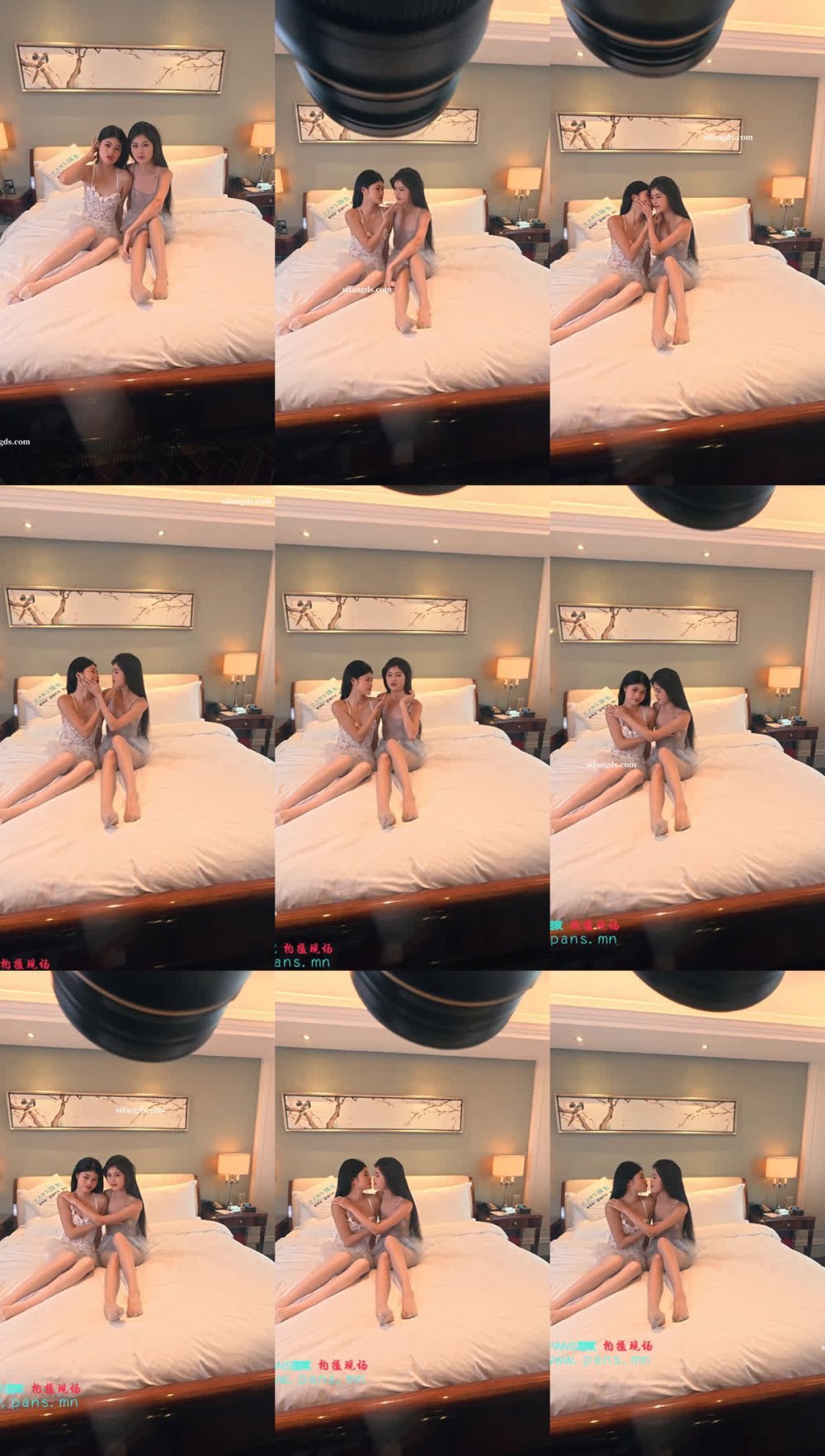 ⚫️PANS重磅，人氣模特雙胞胎【雙兒】第一視角露穴+繩藝無內透點穴，攝影師騷話太多