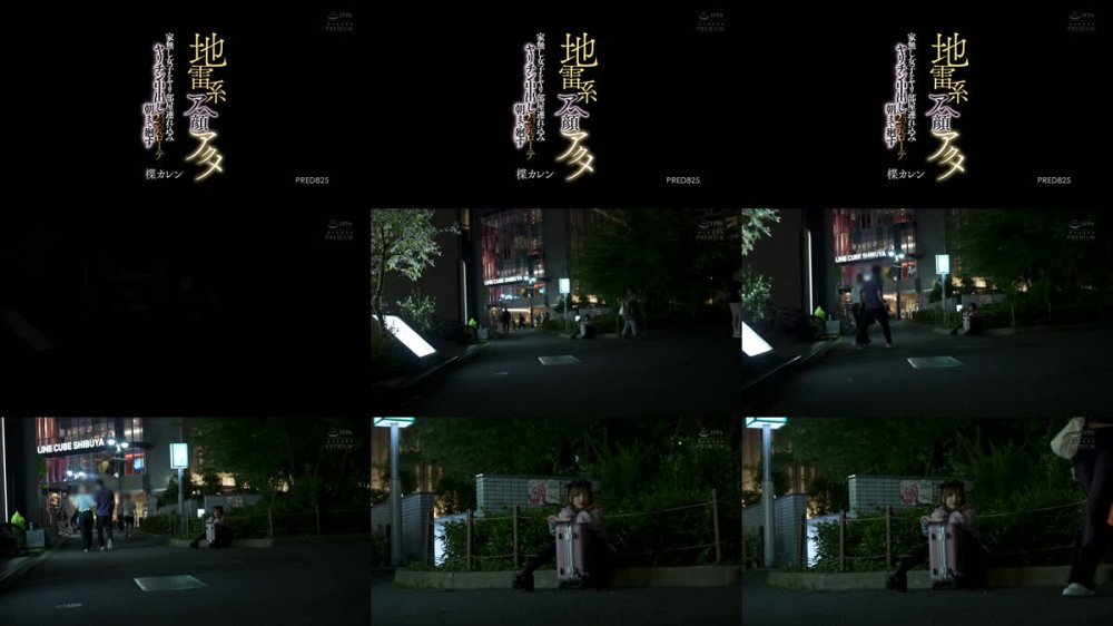 +++ [FHD] PRED-825 地雷系アヘ顔アクメ 家無し女子をヤリ部屋連れ込みヤリチン中出し24発ローテ朝まで廻す 楪カレン