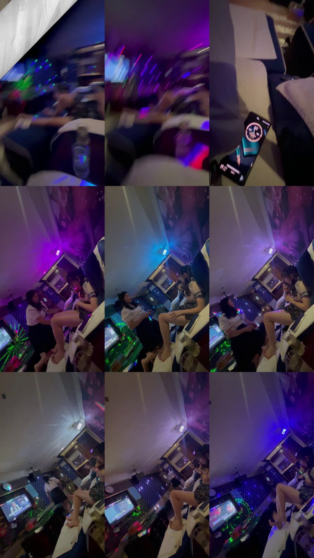 ⚫️11月新品，重磅回歸開局就王炸，頂級露出【TonyJ和貝貝】付費（7），KTV吃雞公園野戰調教