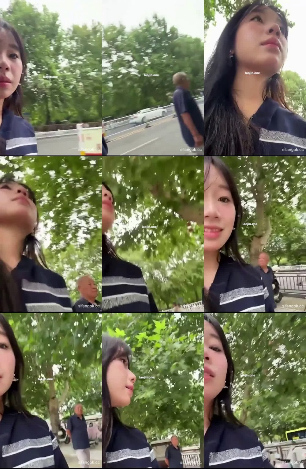 2025年12月新作，萬元定製，主人給的任務，【小妹】勾搭老大爺，露胸給老頭看