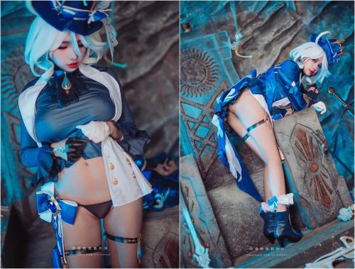 [Cosplay] Momo 慕慕 – Frinna, Goddess Of Justice 芙寧娜 正義之神